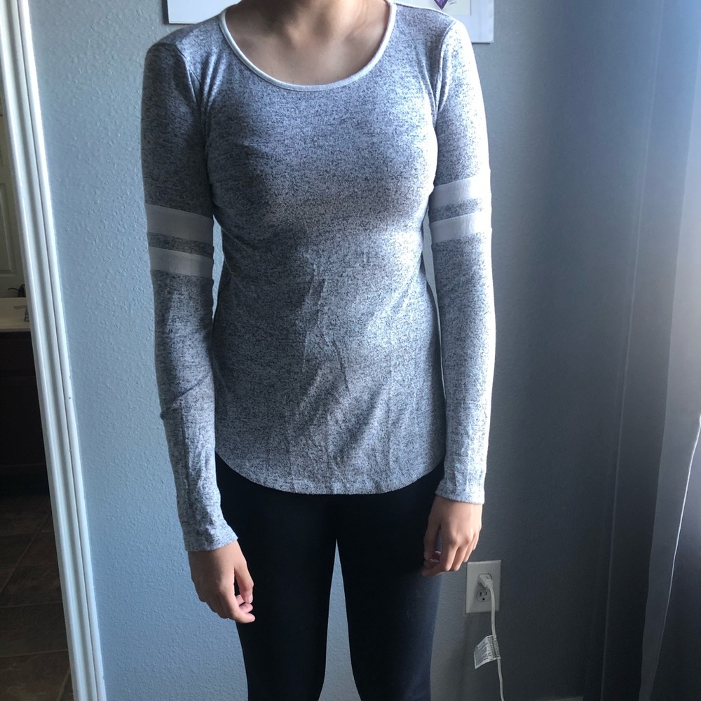 Gray sweater